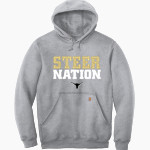 BIG SPRING HIGH SCHOOL STEERS <span class="pdp-name-mascot">BIG SPRING STEERS</span> Carhartt Men's Midweight Hooded Sweatshirt Front Thumbnail