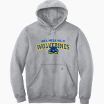Idea Mesa Hills Wolverines <span class="pdp-name-mascot">Idea Mesa Hills Wolverines</span> Carhartt Men's Midweight Hooded Sweatshirt Front Thumbnail