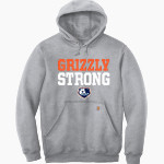 Glenn Grizzlies <span class="pdp-name-mascot">Tom Glenn Grizzlies</span> Carhartt Men's Midweight Hooded Sweatshirt Front Thumbnail