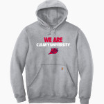 Cleary University Cougars <span class="pdp-name-mascot">Cleary University Cougars</span> Carhartt Men's Midweight Hooded Sweatshirt Front Thumbnail