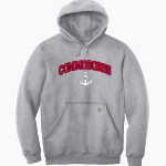 ABRAMSON SCI-ACADEMY COMMODORES <span class="pdp-name-mascot">ABRAMSON SCI - ACADEMY COMMODORES</span> Carhartt Men's Midweight Hooded Sweatshirt Front Thumbnail