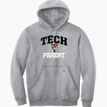 Tech High School Tigers <span class="pdp-name-mascot">Tech High School</span> Carhartt Men's Midweight Hooded Sweatshirt Front Thumbnail