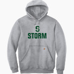 Summit High School Storm <span class="pdp-name-mascot">Summit High School Storm</span> Carhartt Men's Midweight Hooded Sweatshirt Front Thumbnail