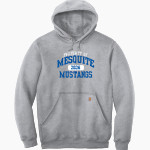 Mesquite Mustangs <span class="pdp-name-mascot">Mesquite Mustangs</span> Carhartt Men's Midweight Hooded Sweatshirt Front Thumbnail