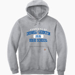 CROSWELL-LEXINGTON HIGH SCHOOL PIONEERS <span class="pdp-name-mascot">CROSWELL - LEXINGTON PIONEERS</span> Carhartt Men's Midweight Hooded Sweatshirt Front Thumbnail