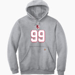 Cuyahoga Heights High School <span class="pdp-name-mascot">Cuyahoga Heights Redskins</span> Carhartt Men's Midweight Hooded Sweatshirt Front Thumbnail