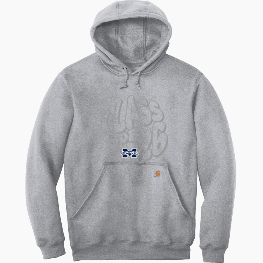 Moravian University Greyhounds <span class="pdp-name-mascot">Moravian University Greyhounds</span> Carhartt Men's Midweight Hooded Sweatshirt