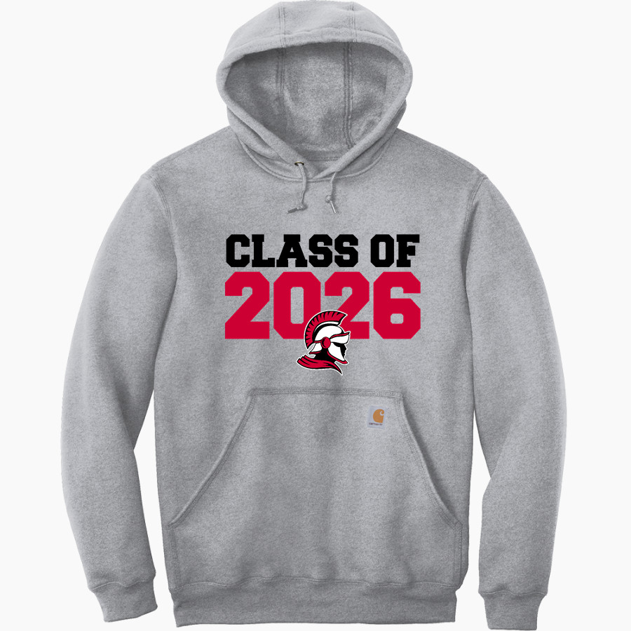 NORTH POCONO HIGH SCHOOL TROJANS Carhartt Men's Midweight Hooded Sweatshirt