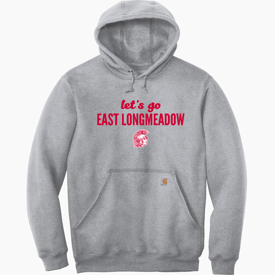 EAST LONGMEADOW HIGH SCHOOL SPARTANS <span class="pdp-name-mascot">EAST LONGMEADOW SPARTANS</span> Carhartt Men's Midweight Hooded Sweatshirt