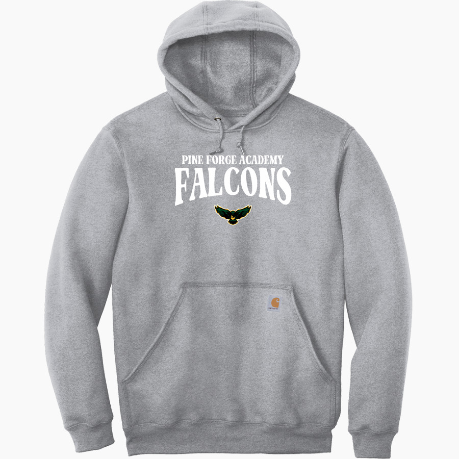 Pine Forge Academy Falcons <span class="pdp-name-mascot">Pine Forge Academy Falcons</span> Carhartt Men's Midweight Hooded Sweatshirt