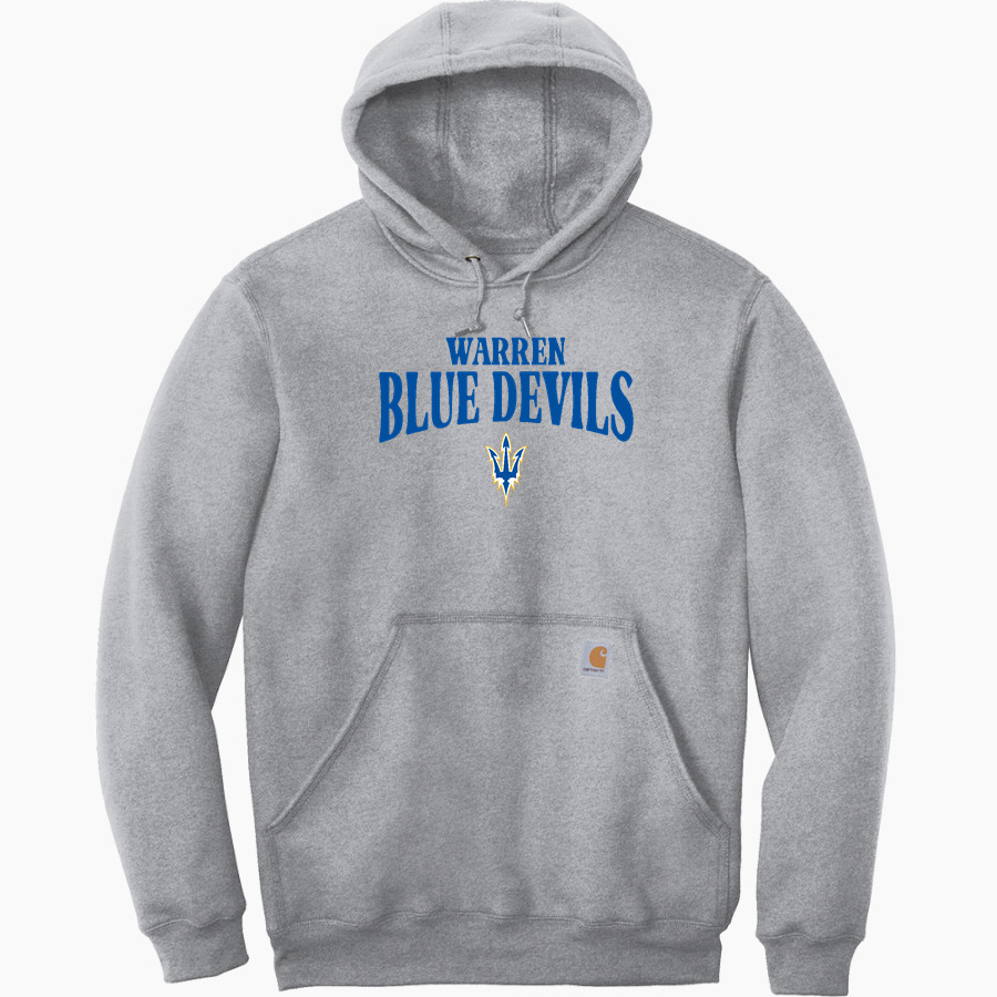 Warren Blue Devils <span class="pdp-name-mascot">Warren Blue Devils</span> Carhartt Men's Midweight Hooded Sweatshirt