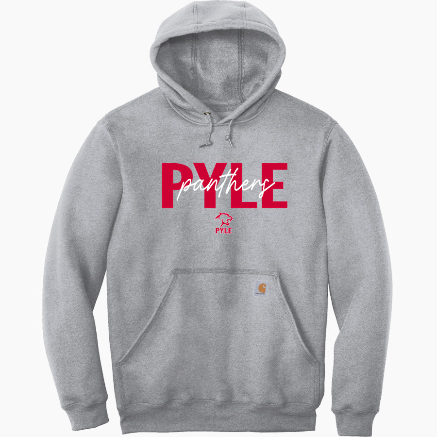 Pyle Panthers <span class="pdp-name-mascot">Pyle Middle School Panthers</span> Carhartt Men's Midweight Hooded Sweatshirt