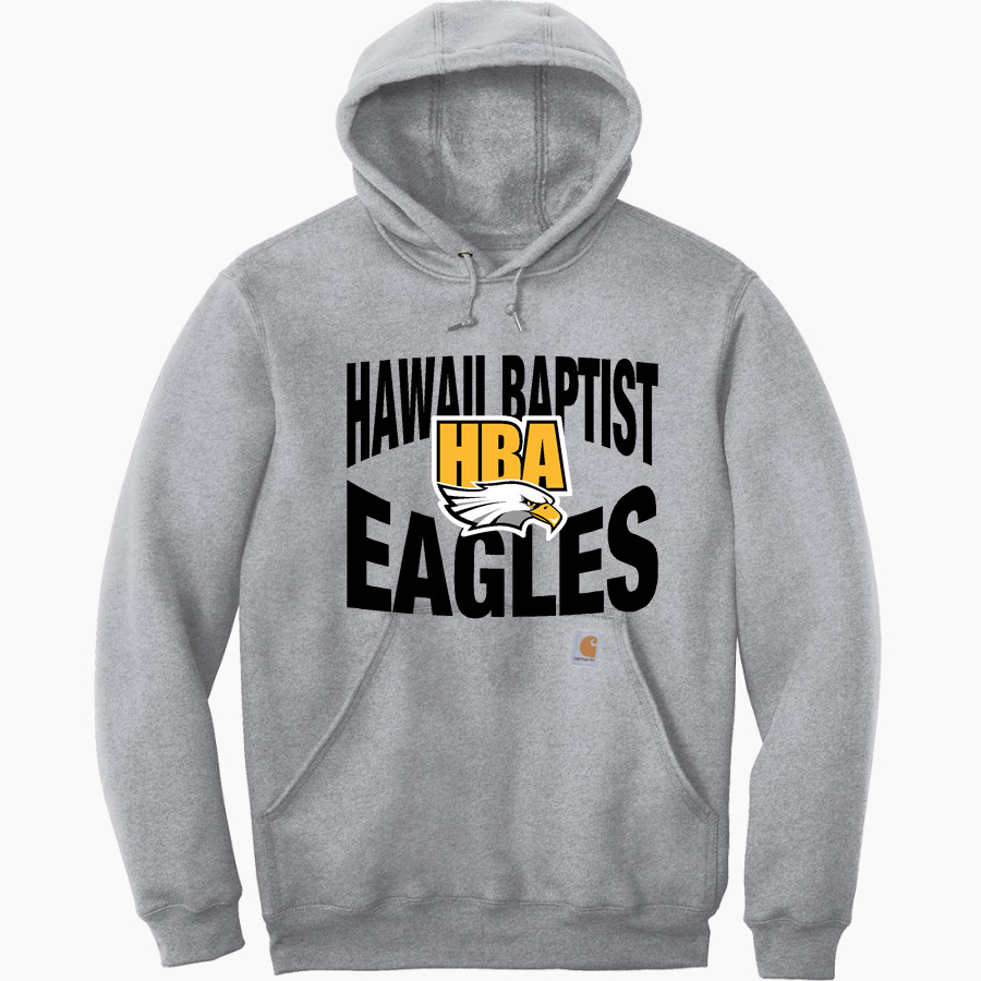 Hawaii Baptist Eagles <span class="pdp-name-mascot">HBA Eagles</span> Carhartt Men's Midweight Hooded Sweatshirt