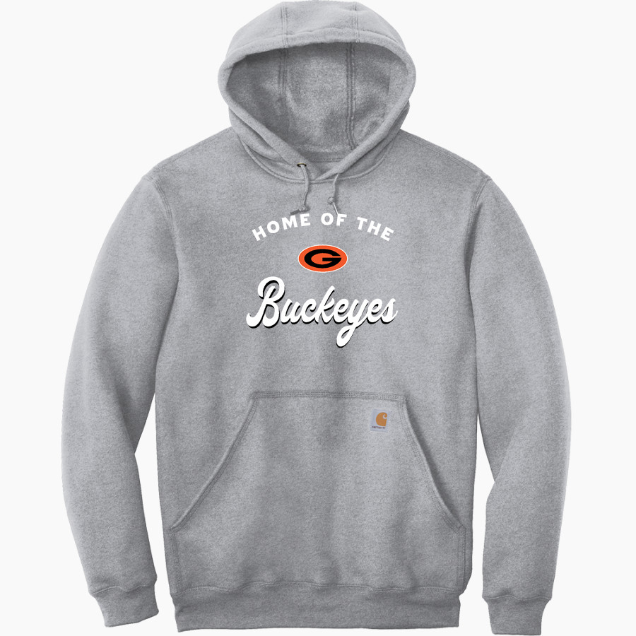 GILMER HIGH SCHOOL BUCKEYES <span class="pdp-name-mascot">GILMER BUCKEYES</span> Carhartt Men's Midweight Hooded Sweatshirt