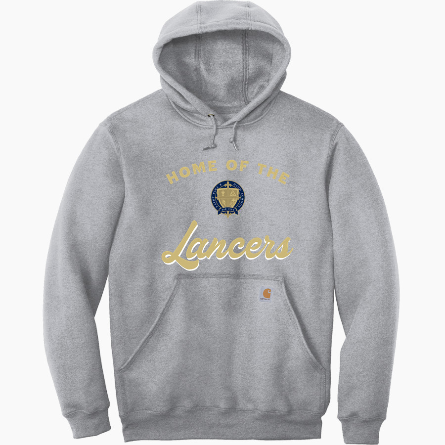 St. PIUS X HIGH SCHOOL LANCERS <span class="pdp-name-mascot">SAINT PIUS X LANCERS</span> Carhartt Men's Midweight Hooded Sweatshirt