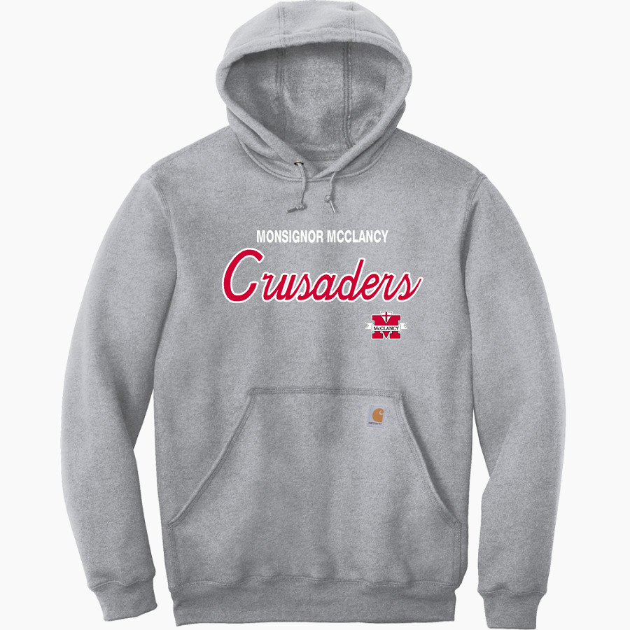 Monsignor McClancy Crusaders <span class="pdp-name-mascot">Monsignor McClancy Crusaders</span> Carhartt Men's Midweight Hooded Sweatshirt