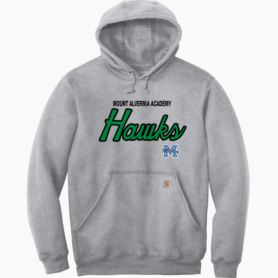 Mount Alvernia Academy Hawks Carhartt Men's Midweight Hooded Sweatshirt