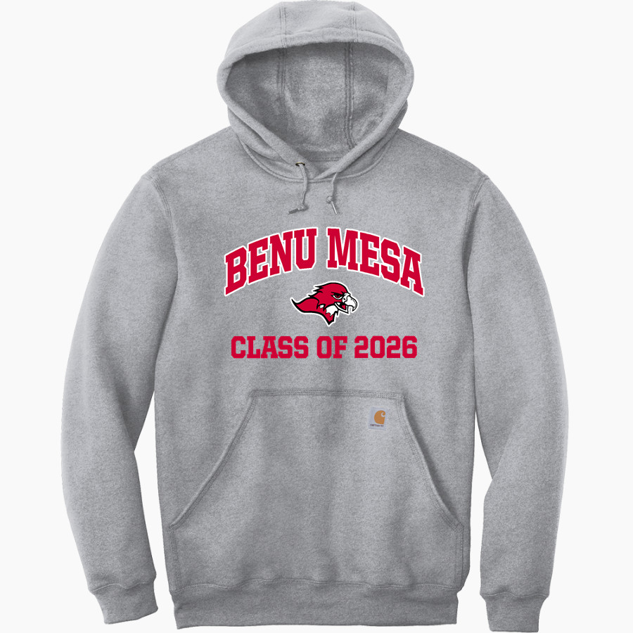 Benedictine University Mesa Redhawks Carhartt Men's Midweight Hooded Sweatshirt