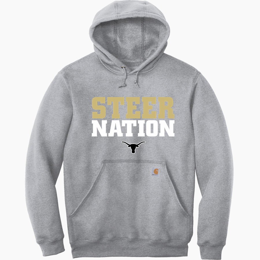 BIG SPRING HIGH SCHOOL STEERS <span class="pdp-name-mascot">BIG SPRING STEERS</span> Carhartt Men's Midweight Hooded Sweatshirt