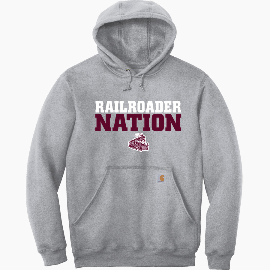 Whitehall Railroaders <span class="pdp-name-mascot">Whitehall Railroaders</span> Carhartt Men's Midweight Hooded Sweatshirt
