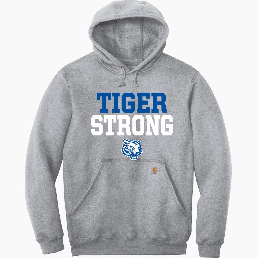 Crow Tigers Carhartt Men's Midweight Hooded Sweatshirt