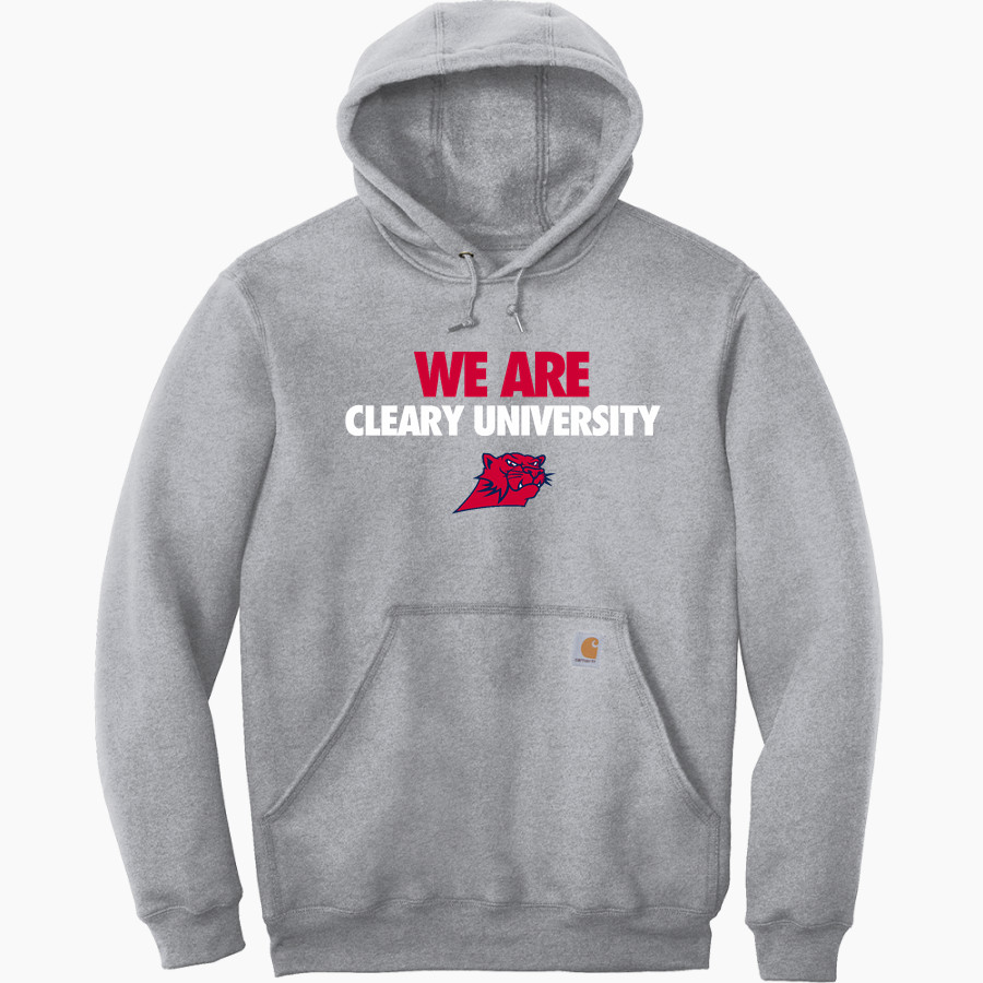 Cleary University Cougars <span class="pdp-name-mascot">Cleary University Cougars</span> Carhartt Men's Midweight Hooded Sweatshirt