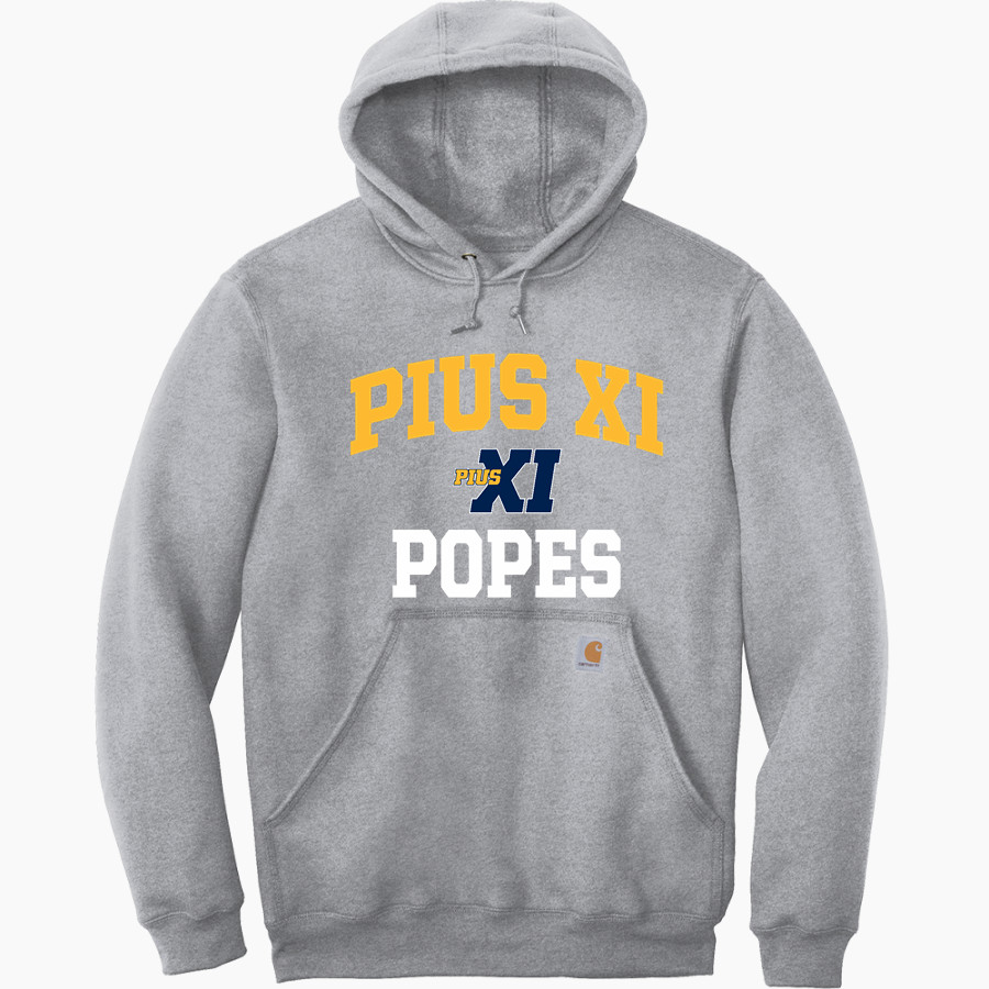 Pius XI Catholic High School Official Online Store Carhartt Men's Midweight Hooded Sweatshirt