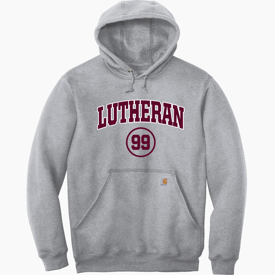 LUTHERAN HIGH SCHOOL MUSTANGS Carhartt Men's Midweight Hooded Sweatshirt