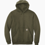 North Collins Eagles Carhartt Men's Midweight Hooded Sweatshirt Front Thumbnail