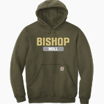 Bishop Noll Warriors Carhartt Men's Midweight Hooded Sweatshirt Front Thumbnail