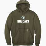 CROSS ROADS HIGH SCHOOL BOBCATS <span class="pdp-name-mascot">CROSS ROADS BOBCATS</span> Carhartt Men's Midweight Hooded Sweatshirt Front Thumbnail