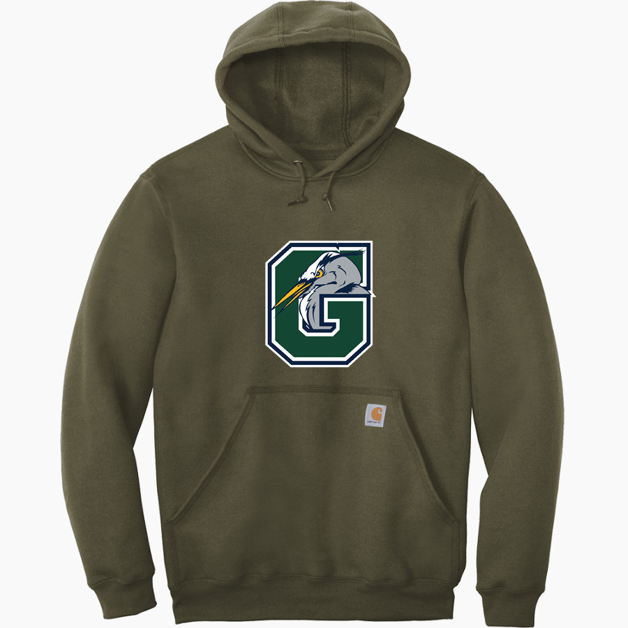 Gunston Herons Carhartt Men's Midweight Hooded Sweatshirt