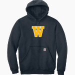 Westover Wildcats <span class="pdp-name-mascot">Westover School Wildcats</span> Carhartt Men's Midweight Hooded Sweatshirt Front Thumbnail