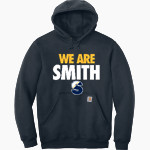 Smith Bears Carhartt Men's Midweight Hooded Sweatshirt Front Thumbnail