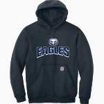 Legacy Eagles <span class="pdp-name-mascot">Legacy Charter Eagles</span> Carhartt Men's Midweight Hooded Sweatshirt Front Thumbnail