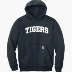 Bay Ridge Prep Tigers <span class="pdp-name-mascot">Bay Ridge Prep Tigers</span> Carhartt Men's Midweight Hooded Sweatshirt Front Thumbnail