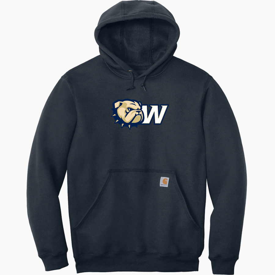 Wingate University Bulldogs <span class="pdp-name-mascot">Wingate Bulldogs</span> Carhartt Men's Midweight Hooded Sweatshirt