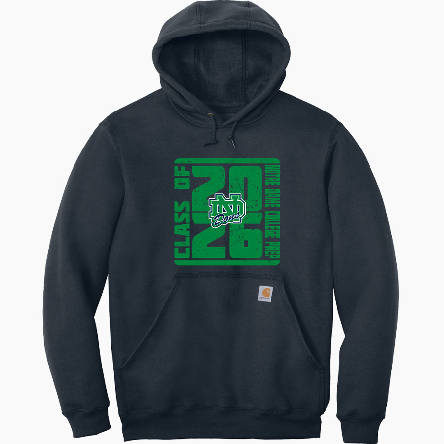Notre Dame College Prep The Official Online Store <span class="pdp-name-mascot">Notre Dame Dons</span> Carhartt Men's Midweight Hooded Sweatshirt