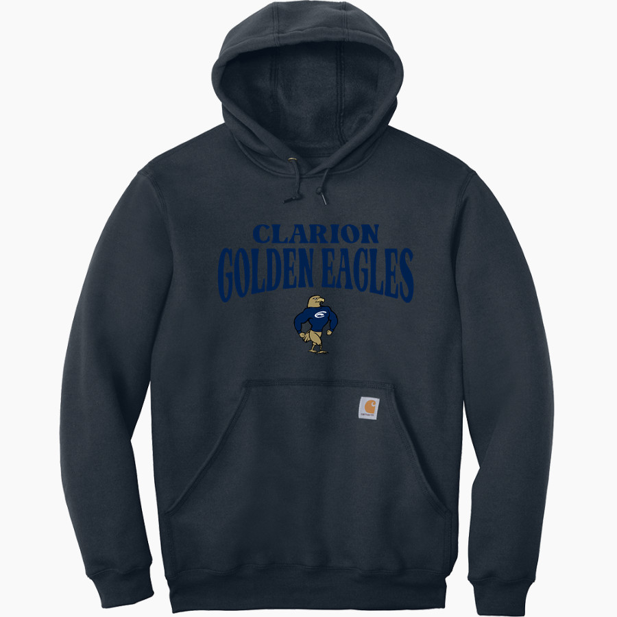 Clarion Golden Eagles <span class="pdp-name-mascot">Clarion - Penn West University Golden Eagles</span> Carhartt Men's Midweight Hooded Sweatshirt