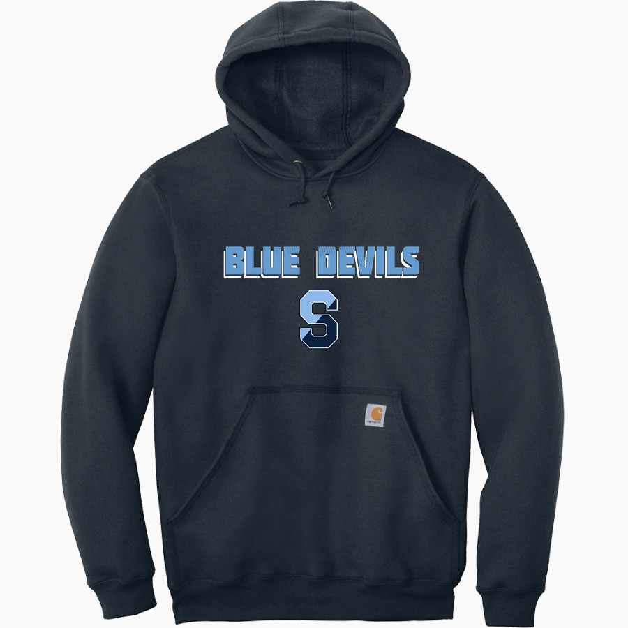Springbrook Blue Devils <span class="pdp-name-mascot">Springbrook Blue Devils</span> Carhartt Men's Midweight Hooded Sweatshirt