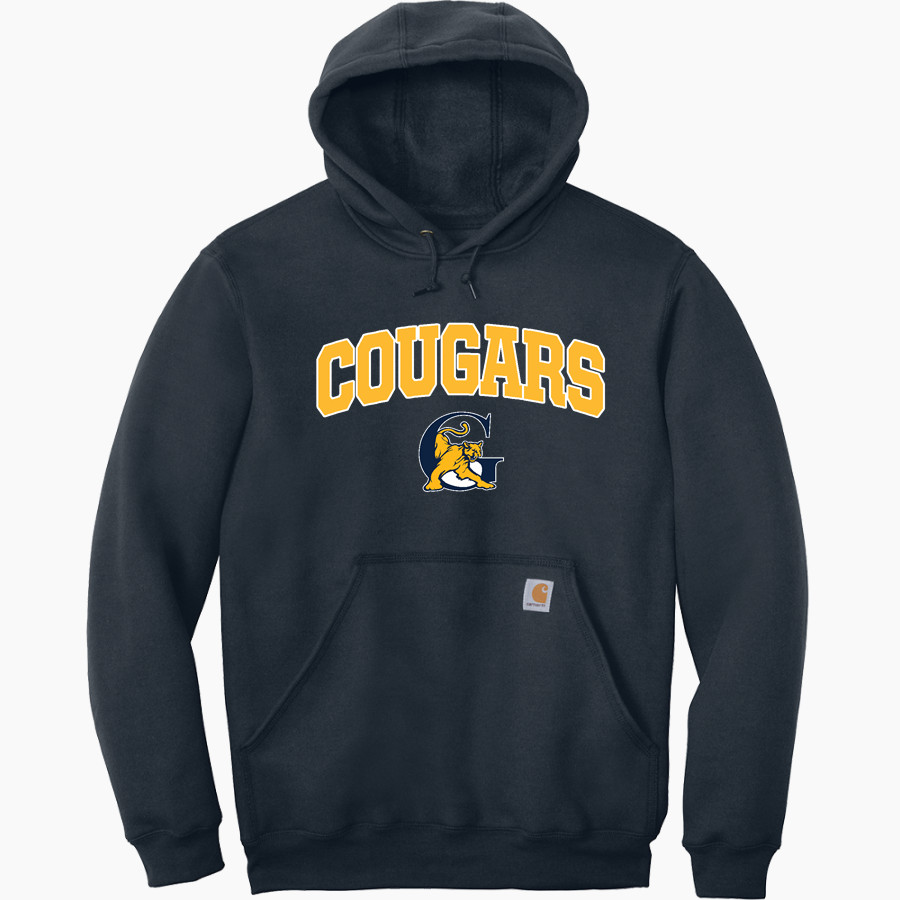 Goldsboro Cougars <span class="pdp-name-mascot">Goldsboro Cougars</span> Carhartt Men's Midweight Hooded Sweatshirt