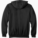 College of Marin Mariners Carhartt Men's Midweight Hooded Zip-Front Sweatshirt Back Thumbnail