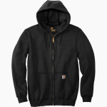 College of Marin Mariners Carhartt Men's Midweight Hooded Zip-Front Sweatshirt Front Thumbnail