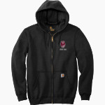MORAVIAN ACADEMY LIONS <span class="pdp-name-mascot">MORAVIAN ACADEMY LIONS</span> Carhartt Men's Midweight Hooded Zip-Front Sweatshirt Front Thumbnail