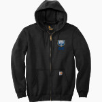 Gause Bears <span class="pdp-name-mascot">Gause Bears</span> Carhartt Men's Midweight Hooded Zip-Front Sweatshirt Front Thumbnail