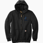 Mannion Mustangs <span class="pdp-name-mascot">Mannion Mustangs</span> Carhartt Men's Midweight Hooded Zip-Front Sweatshirt Front Thumbnail