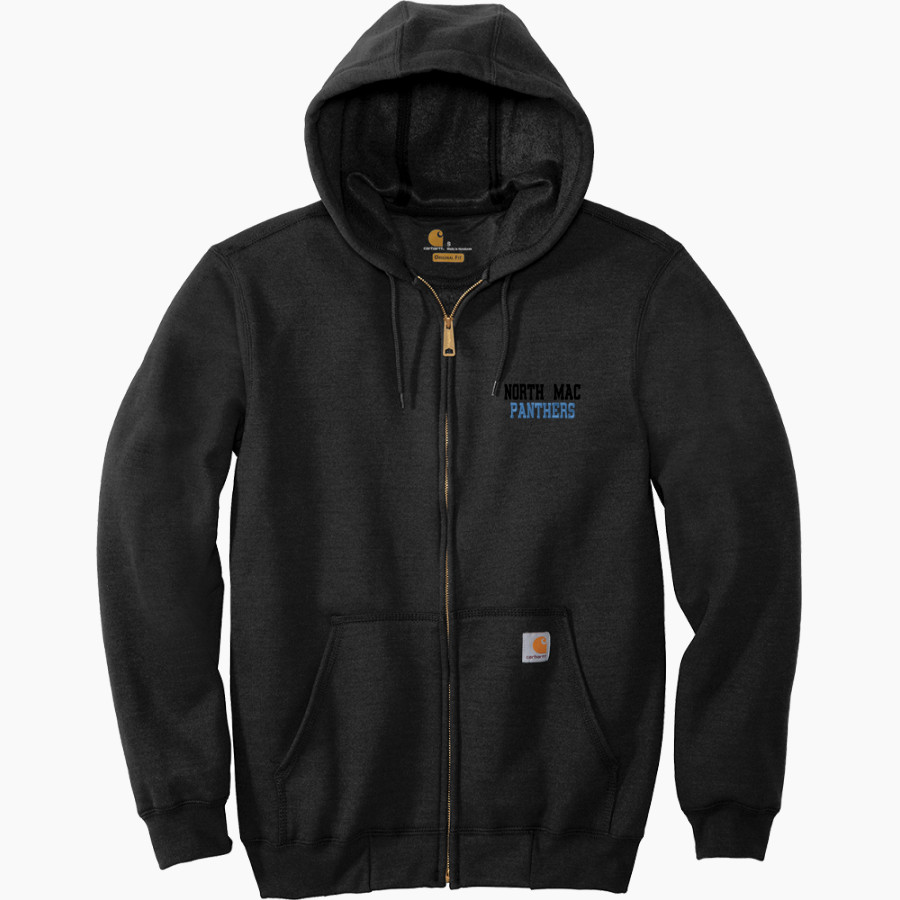 NORTH MAC HIGH SCHOOL PANTHERS <span class="pdp-name-mascot">NORTH MAC PANTHERS</span> Carhartt Men's Midweight Hooded Zip-Front Sweatshirt