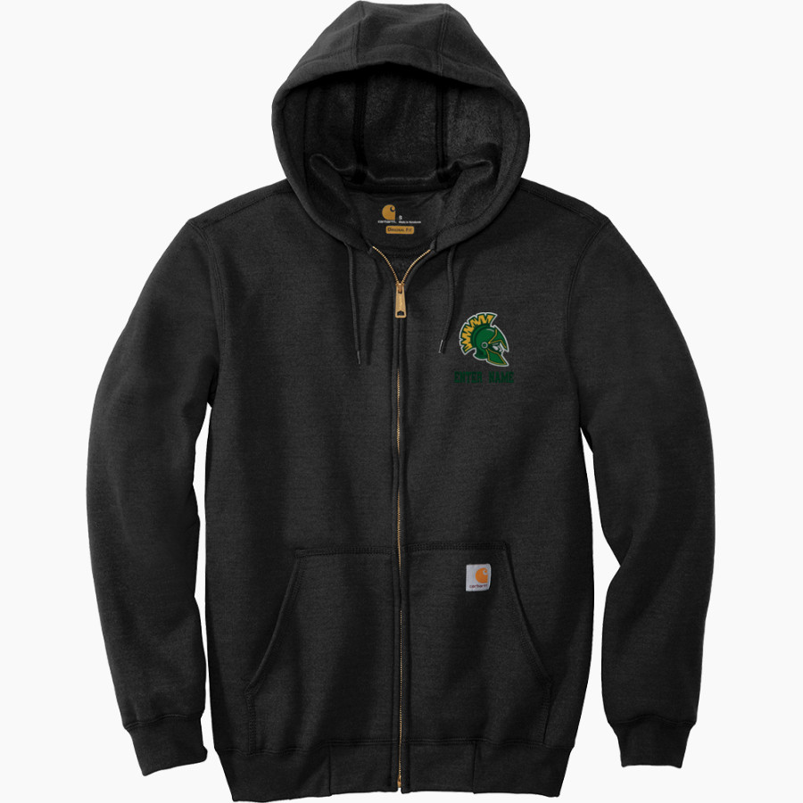 FAITH CHRISTIAN ACADEMY CONQUERORS <span class="pdp-name-mascot">FAITH CONQUERORS</span> Carhartt Men's Midweight Hooded Zip-Front Sweatshirt