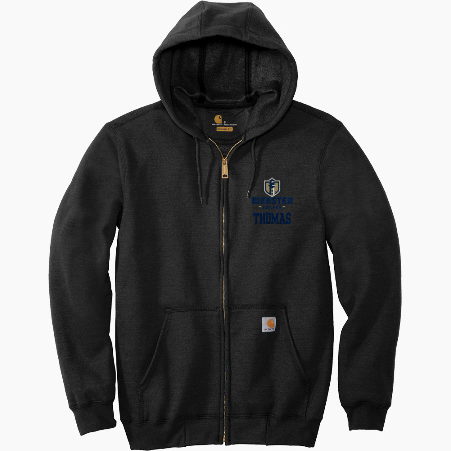 Thomas TITANS <span class="pdp-name-mascot">THOMAS TITANS</span> Carhartt Men's Midweight Hooded Zip-Front Sweatshirt