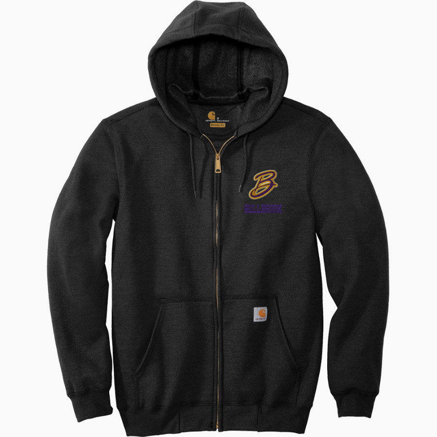 BELLBROOK GOLDEN EAGLES The Official Online Store <span class="pdp-name-mascot">BELLBROOK GOLDEN EAGLES</span> Carhartt Men's Midweight Hooded Zip-Front Sweatshirt